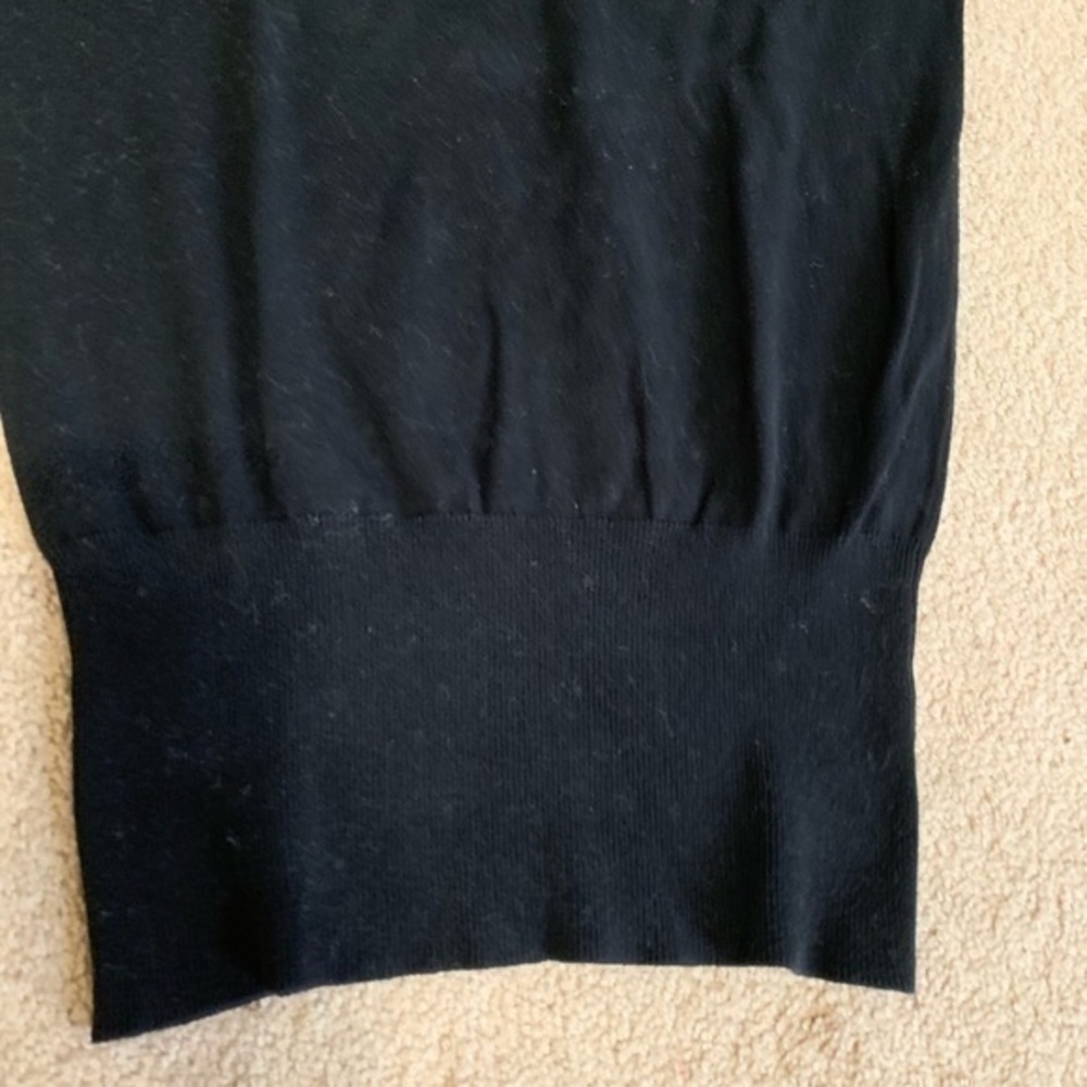 Ambiance Apparel Black Short Sleeved Top Small - Picture 3 of 8